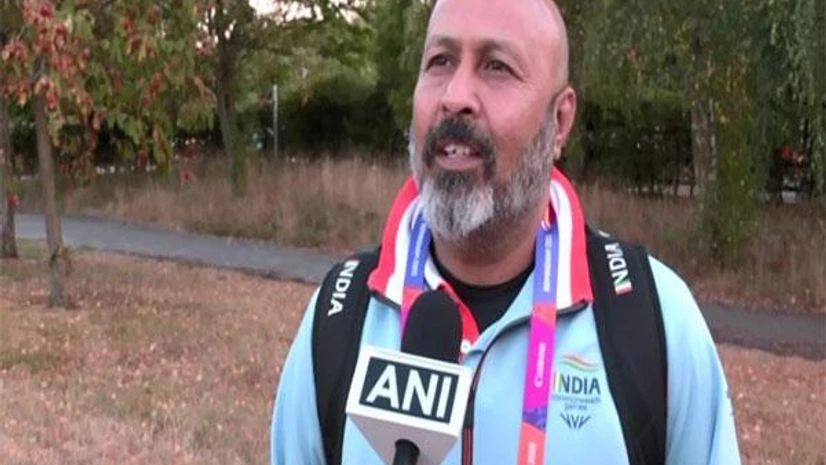 Indian men's boxing team coach Dharmendra Yadav Indian men's boxing team coach Dharmendra Yadav