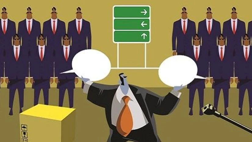 negotiation, talks, dialogue Illustration: Binay Sinha