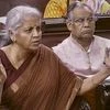 Union Finance Minister Nirmala Sitharaman speaks in the Rajya Sabha during ongoing Monsoon Session of Parliament, in New Delhi