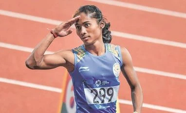 Hima Das provisionally suspended by NADA for three whereabout failures Hima Das to be India's another hope for medal