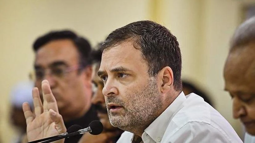 Rahul Gandhi Congress leader Rahul Gandhi addresses a press conference at AICC headquarters, in New Delhi, Friday, Aug. 5, 2022. (PTI Photo)