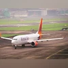 Cargo vehicle hit wing of stationary Akasa Air aircraft at Mumbai airport