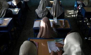 UN Dy Secy-General calls to put pressure on Taliban to ensure girl's rights Women students in Afghanistan