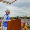 Modi at Red Fort
