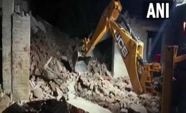 4 killed as truck carrying iron bars rams into house in UP's Mainpuri Visual from the spot