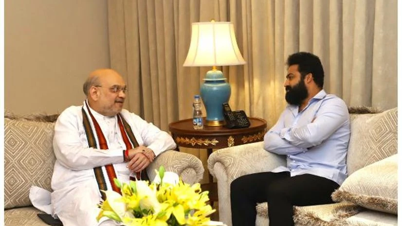 Amit Shah, Junior NTR Amit Shah, Junior NTR
