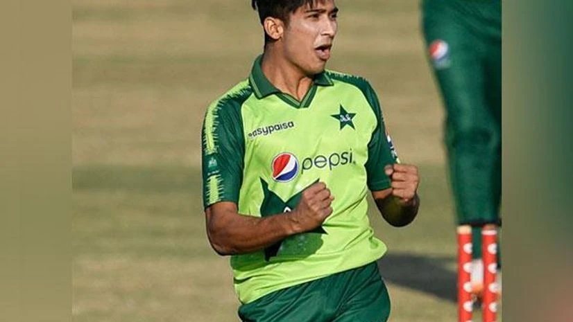 Pakistan pacer Mohammad Hasnain Pakistan pacer Mohammad Hasnain