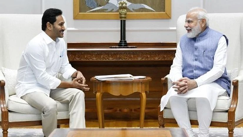 Chief Minister of Andhra Pradesh, YS Jagan Mohan Reddy called on PM Narendra Modi Chief Minister of Andhra Pradesh, YS Jagan Mohan Reddy called on PM Narendra Modi