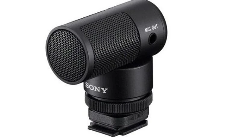 Sony's shotgun microphone Sony's shotgun microphone
