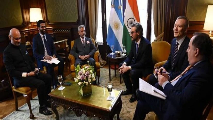 EAM Jaishankar co-chairs Joint Commission Meeting with Argentina FM EAM Jaishankar co-chairs Joint Commission Meeting with Argentina FM