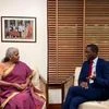 US Deputy Secretary Wally Adeyemo met Finance Minister Nirmala Sitharaman on Friday.