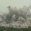 Supertech twin towers were demolished on Sunday, August 28, 2022. (PTI Photo)