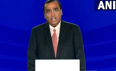 RIL plans Rs 2.75-trn investment; prepares for larger battle with Adani grp Mukesh Ambani at 45th AGM