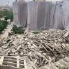 Debris of the demolished Supertech twin towers, in Noida
