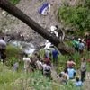 Visual from accident site