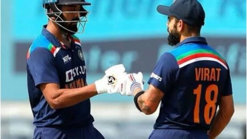 Asia Cup Cricket KL Rahul and Virat Kohli.