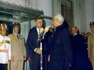 India, Teachers Day, Sarvepalli Radhakrishnan President John F. Kennedy with President of India, Dr. Sarvepalli Radhakrishnan