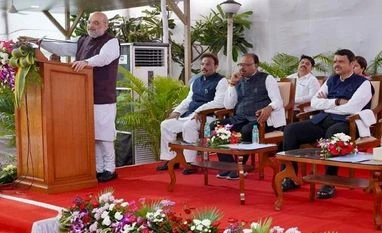 Amit Shah holds a meeting with BJP leaders, MPs & MLAs in Mumbai Amit Shah holds a meeting with BJP leaders, MPs & MLAs in Mumbai