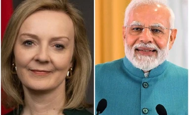 PM Modi confident India-UK ties will be strengthened under Truss leadership UK Conservative Party leader Liz Truss and Prime Minister Narendra Modi
