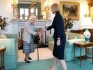 Queen Elizabeth welcomes Liz Truss during an audience where she invited the newly elected leader of the Conservative party to become Prime Minister and form a new government, at Balmoral Castle, Scotland Queen Elizabeth welcomes Liz Truss during an audience where she invited the newly elected leader of the Conservative party to become Prime Minister and form a new government, at Balmoral Castle, Scotland