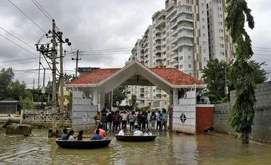 Waterlogging, power outage in parts of Bengaluru after heavy rainfall Bengaluru, rains, floods