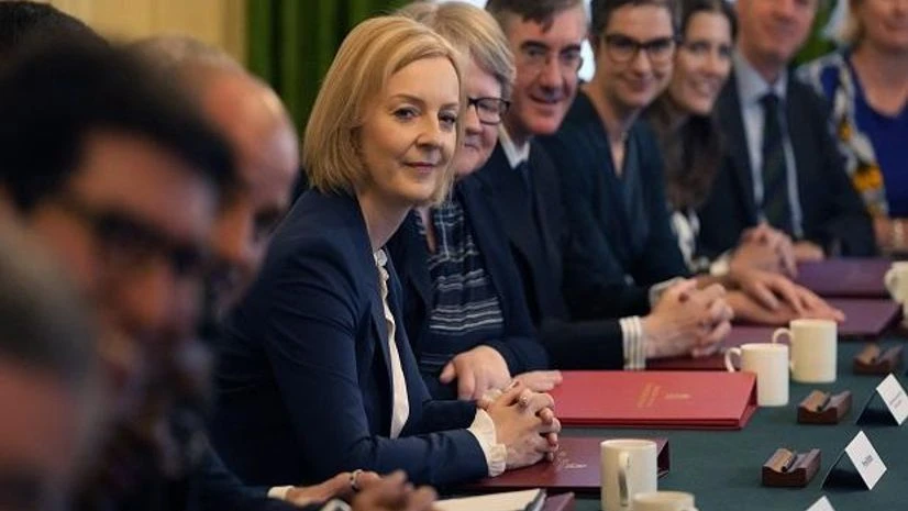 British Prime Minister Liz Truss holds her first cabinet meeting at the 10 Downing Street in London British Prime Minister Liz Truss holds her first cabinet meeting at the 10 Downing Street in London