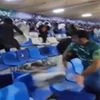 Fans violating disciplinary rules in Pak-Afg match