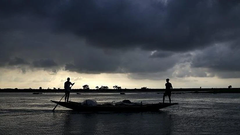 Thick clouds hover over the Hooghly river, in Nadia (Photo: PTI) Thick clouds hover over the Hooghly river, in Nadia (Photo: PTI)