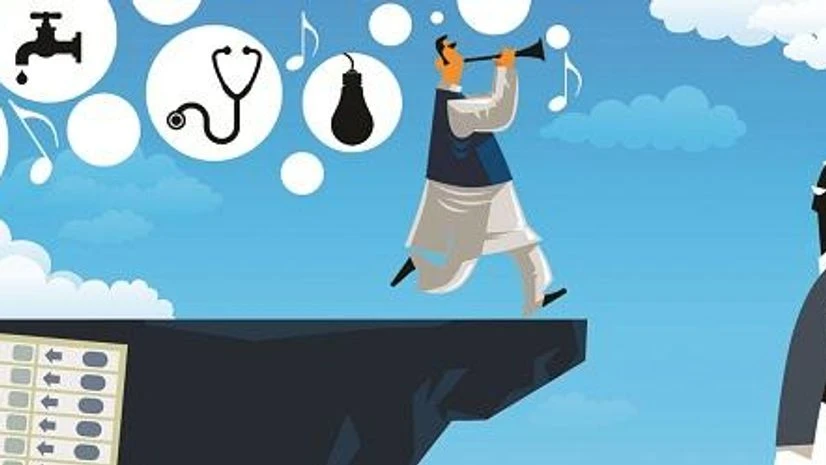 freebies, vote, politics Illustration: Binay Sinha