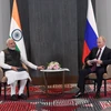 PM Modi with Russian President Vladimir Putin