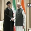 PM Modi with Iranian President Ebrahim Raisi