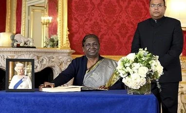 President Droupadi Murmu meets King Charles III at Buckingham Palace Murmu, Droupadi Murmu