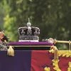 Queen Elizabeth's coffin