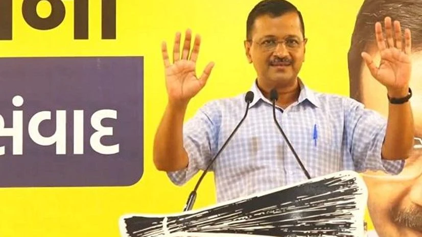 Arvind Kejriwal Delhi Chief Minister and AAP Convener Arvind Kejriwal speaks during a meeting with teachers and parents of school students in Gujarat, in Vadodara