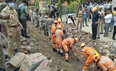 Noida wall collapse: 18-year-old Army aspirant among four dead Noida wall collapse