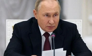 President Vladimir Putin rails against West in state-of-the-nation address Russian President Vladimir Putin
