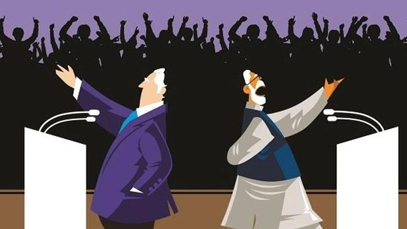 Narendra Modi, King Charles, Politicians Illustration: Binay Sinha