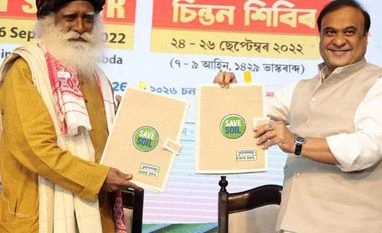 Police complaint against Sadhguru, Assam CM over Kaziranga jeep safari Sadhguru, Himanta Biswa Sarma