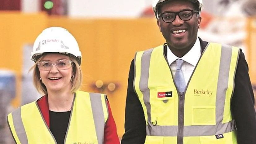 British Prime Minister Liz Truss (left) and Chancellor of the Exchequer Kwasi Kwarteng British Prime Minister Liz Truss (left) and Chancellor of the Exchequer Kwasi Kwarteng