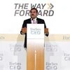 Gautam Adani at the Forbes Global CEO conference in Singapore.