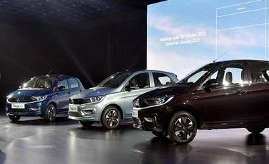 Tata Motors looking to introduce four wheel drive capability in its e-SUVs Tiago EV