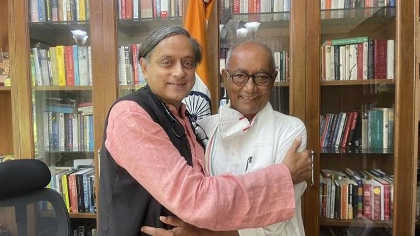 Shashi Tharoor, Digvijaya Singh Shashi Tharoor, Digvijaya Singh