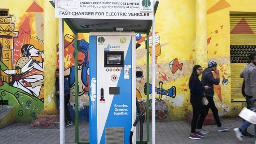 electric charging Photo: Bloomberg
