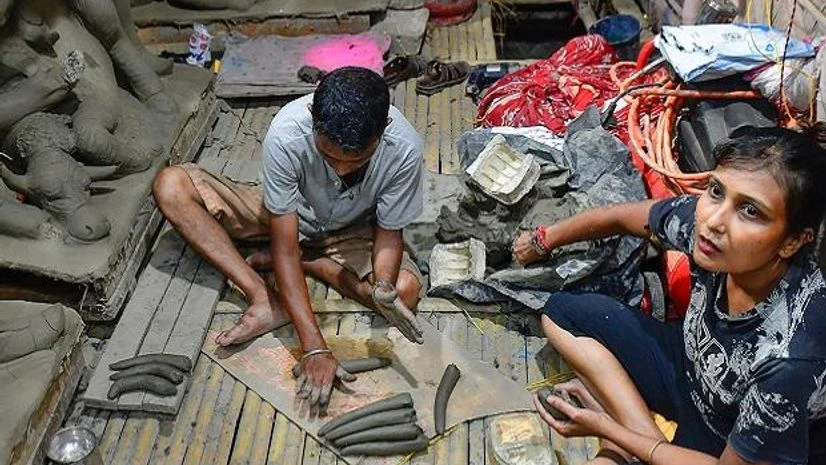 Artisans, Durga Puja artisans Artisans, Durga Puja artisans