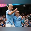 Erling Haaland and Phil Foden Erling Haaland and Phil Foden