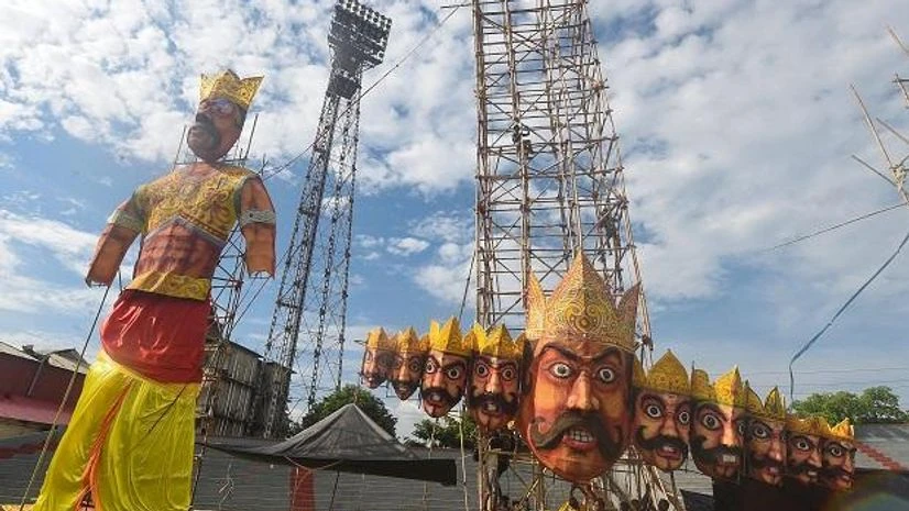 Dussehra, effigy Dussehra, effigy