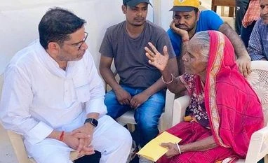 Prashant Kishor working on behalf of BJP, claims JD(U) chief Lalan Prashant Kishor, Jan Suraj Padyatra