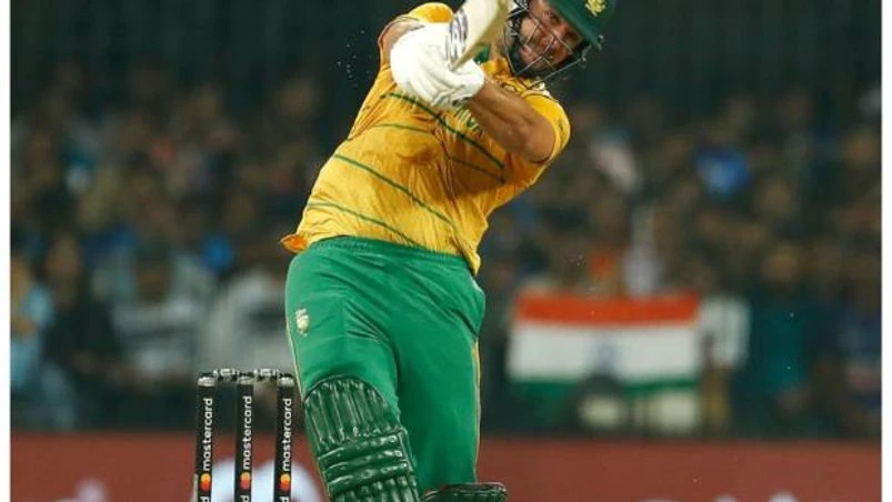 India vs South Africa Rilee Rossouw hit his maiden hundred as Proteas won the third India vs South Africa T20I. Photo: @ProteasMenCSA