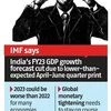 IMF cuts India's FY23 GDP forecast to 6.8%, flags global inflation crisis
