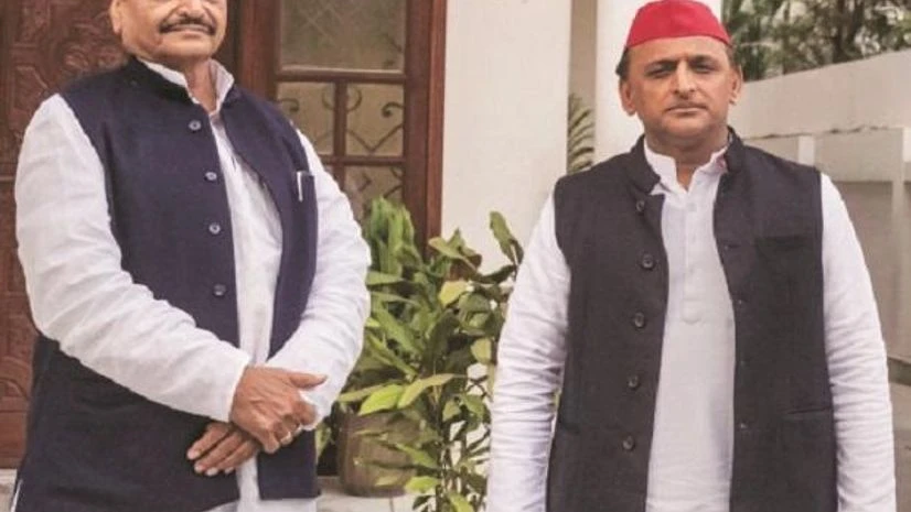 Akhilesh Yadav, Shivpal Singh Yadav Akhilesh Yadav, Shivpal Singh Yadav